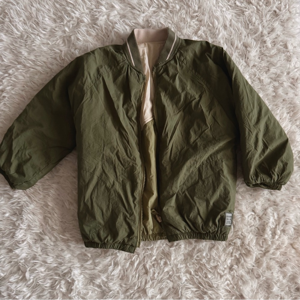 ZARA Olive Green Kids Jacket used